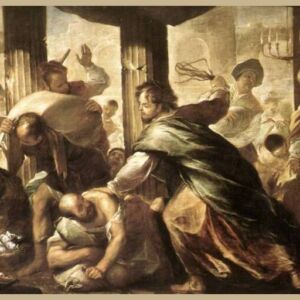 Luca Giordano - Gesù scaccia i mercanti dal tempio