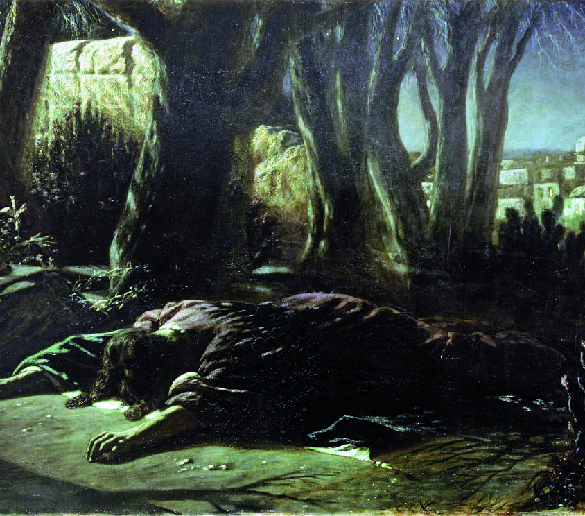 Vasilij Grigor'evič Perov - Cristo agonizzante nel Getsemani, 1878