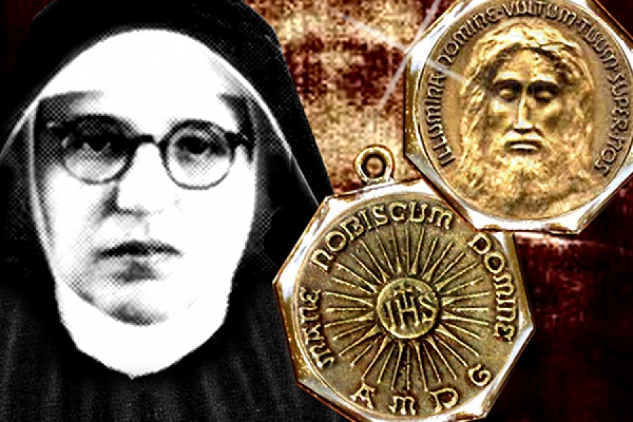 La devozione al Santo Volto di Gesù:  la Beata M. Pierina de Micheli e la Medaglia del Santo Volto di Gesù