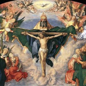 Albrecht Dürer - Adorazione della Santissima Trinità