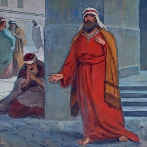 Il fariseo e il pubblicano al tempio
