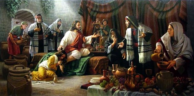 Gesù a casa di Simone il fariseo