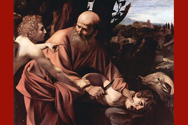 Caravaggio - Il sacrificio di Isacco