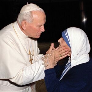 S.Giovanni Paolo II e S.Madre Teresa