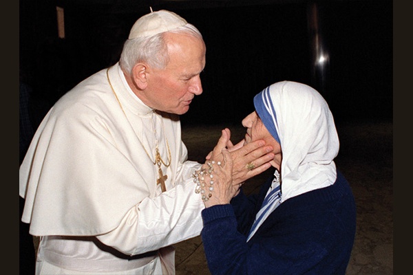 S.Giovanni Paolo II e S.Madre Teresa