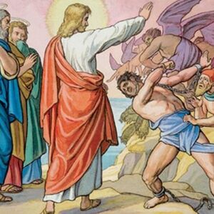 Gesù scaccia i demoni