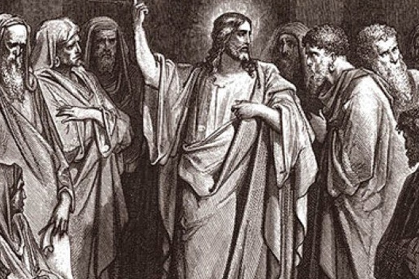 Gesù insegna ai suoi discepoli