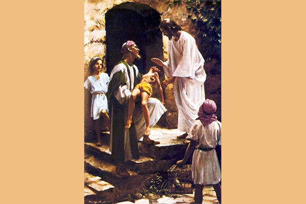 Gesù guarisce un ragazzo indemoniato