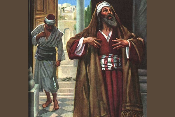 Fariseo e pubblicano al tempio