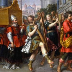 Re Davide danza davanti all'Arca