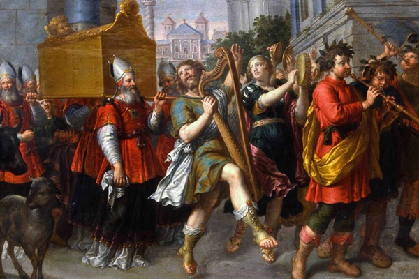 Re Davide danza davanti all'Arca