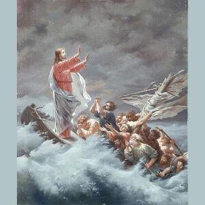 Gesù calma la tempesta
