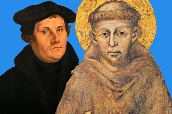 S. Francesco e Lutero