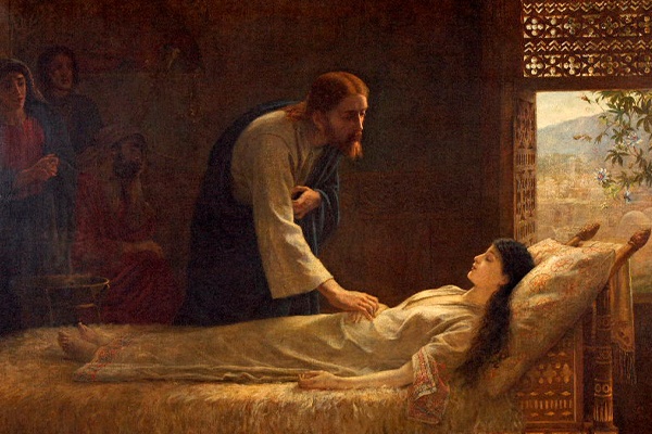 Gesù risuscita la figlia di Giairo